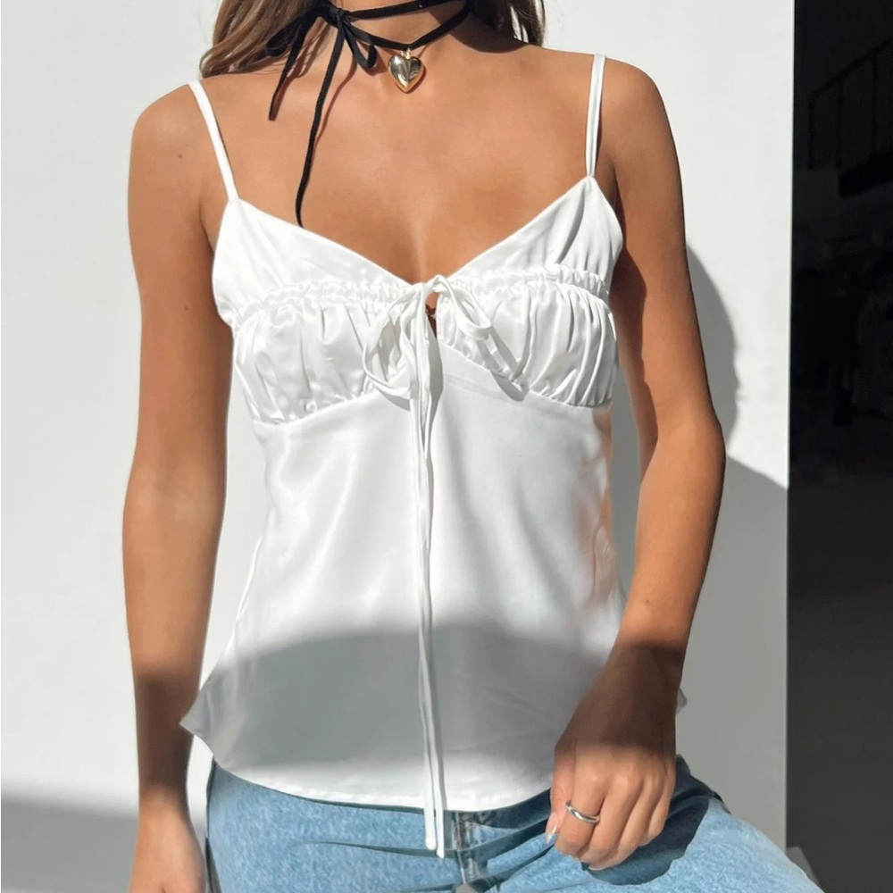 Princess Polly Ladora Top In White